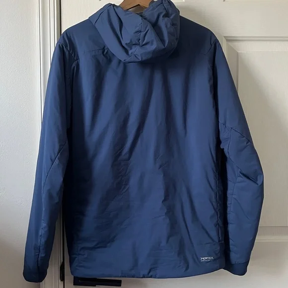 Rab โข Men's Xenair Alpine Light hooded Jacket in Tempest Blue โข Size M - Picture 2 of 14